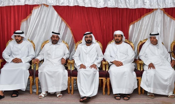 Mohammed bin Rashid offers condolences to Saeed Hamdan bin Dalmouk on the death of his son Mohammed
