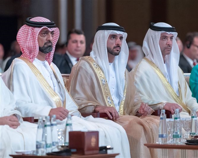 Hamdan bin Mohammed witnesses the launch of "Preservation of Endangered Cultural Heritage" Conference
