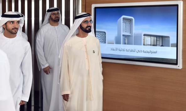 Mohammed bin Rashid launches “Dubai 3D Printing Strategy”