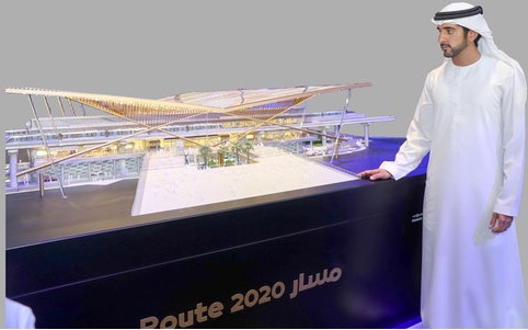 Hamdan bin Mohammed lays cornerstone for Route 2020 of Dubai’s Metro 