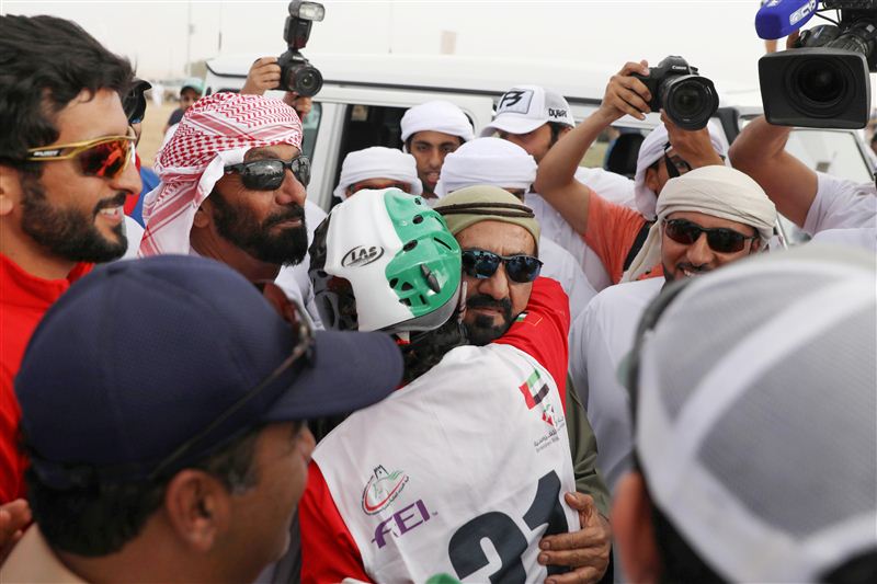 Mohammed bin Rashid attends UAE President Endurance Cup in Abu Dhabi