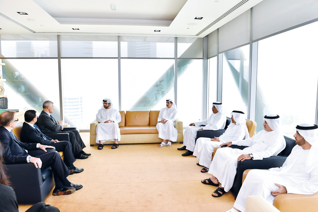Maktoum bin Mohammed chairs meeting of Dubai International Financial Centre Higher Board of Directors