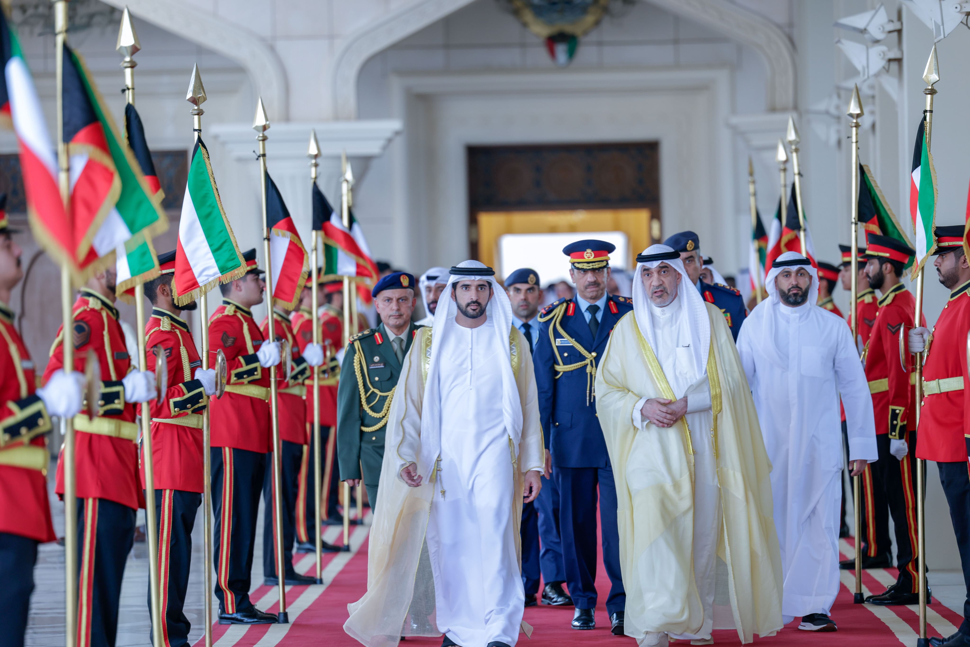 Hamdan bin Mohammed concludes official visit to Kuwait