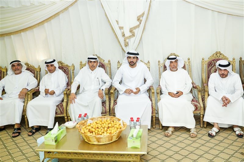 Hamdan bin Mohammed offers condolences on death of Ali Al Subousi