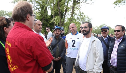 Mohammed bin Rashid attends 160-km Spain Endurance Championship 2017, Tordera