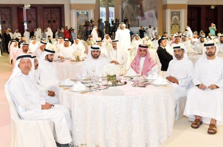 Maktoum bin Mohammed Attends the Reading Nation Auction