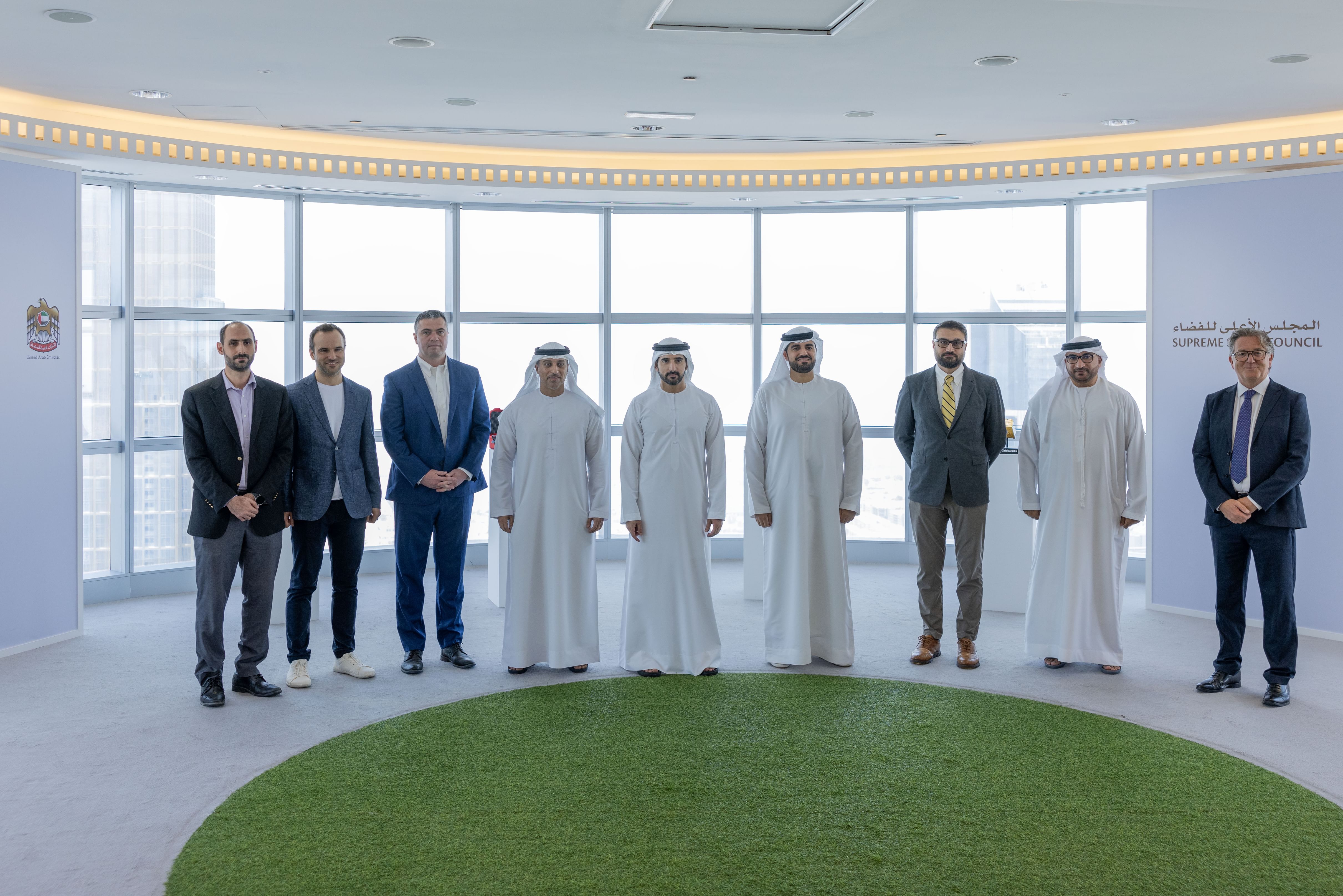 Hamdan bin Mohammed explores future of space sector with leading UAE-based startups