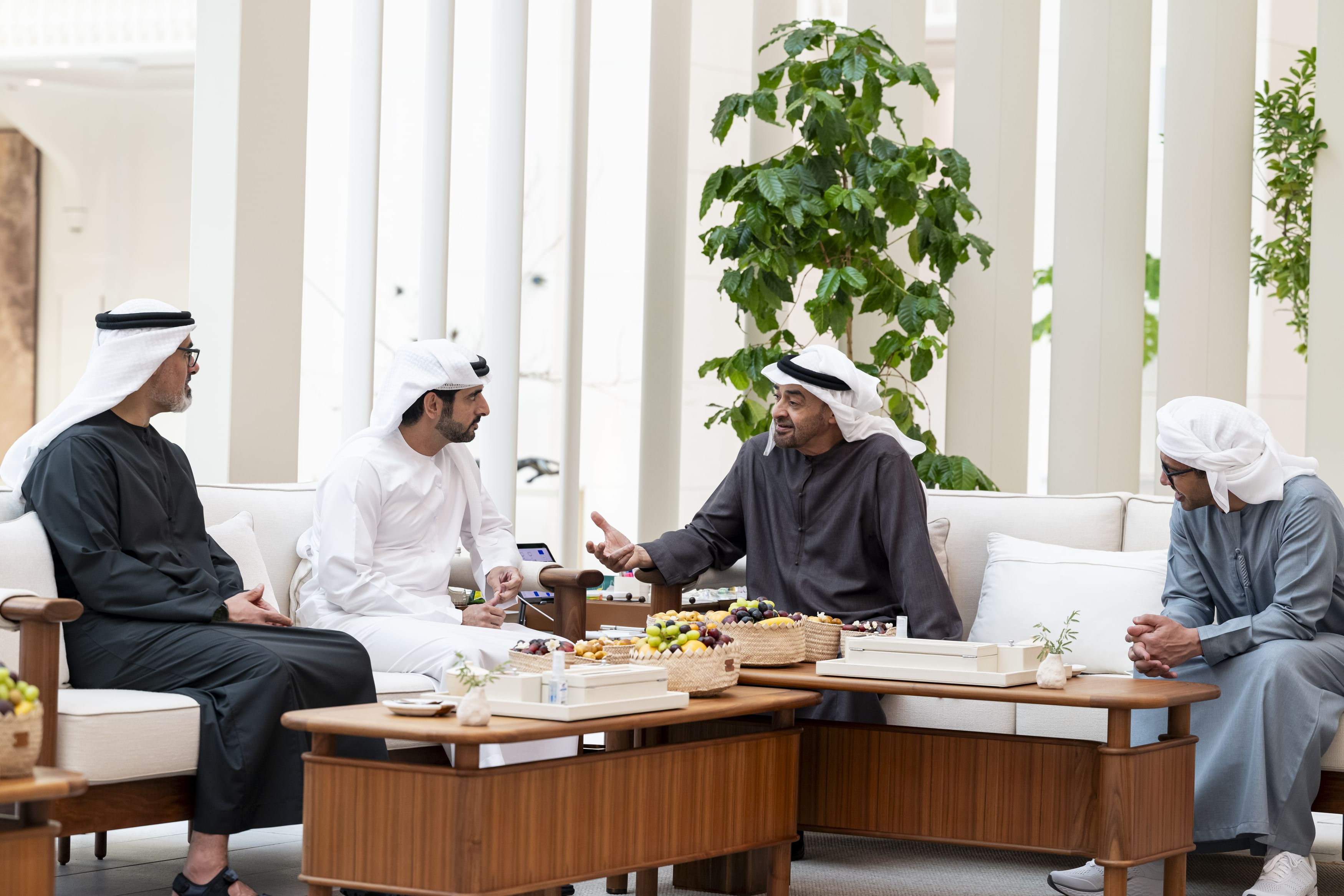 UAE President receives Sheikh Hamdan bin Mohammed