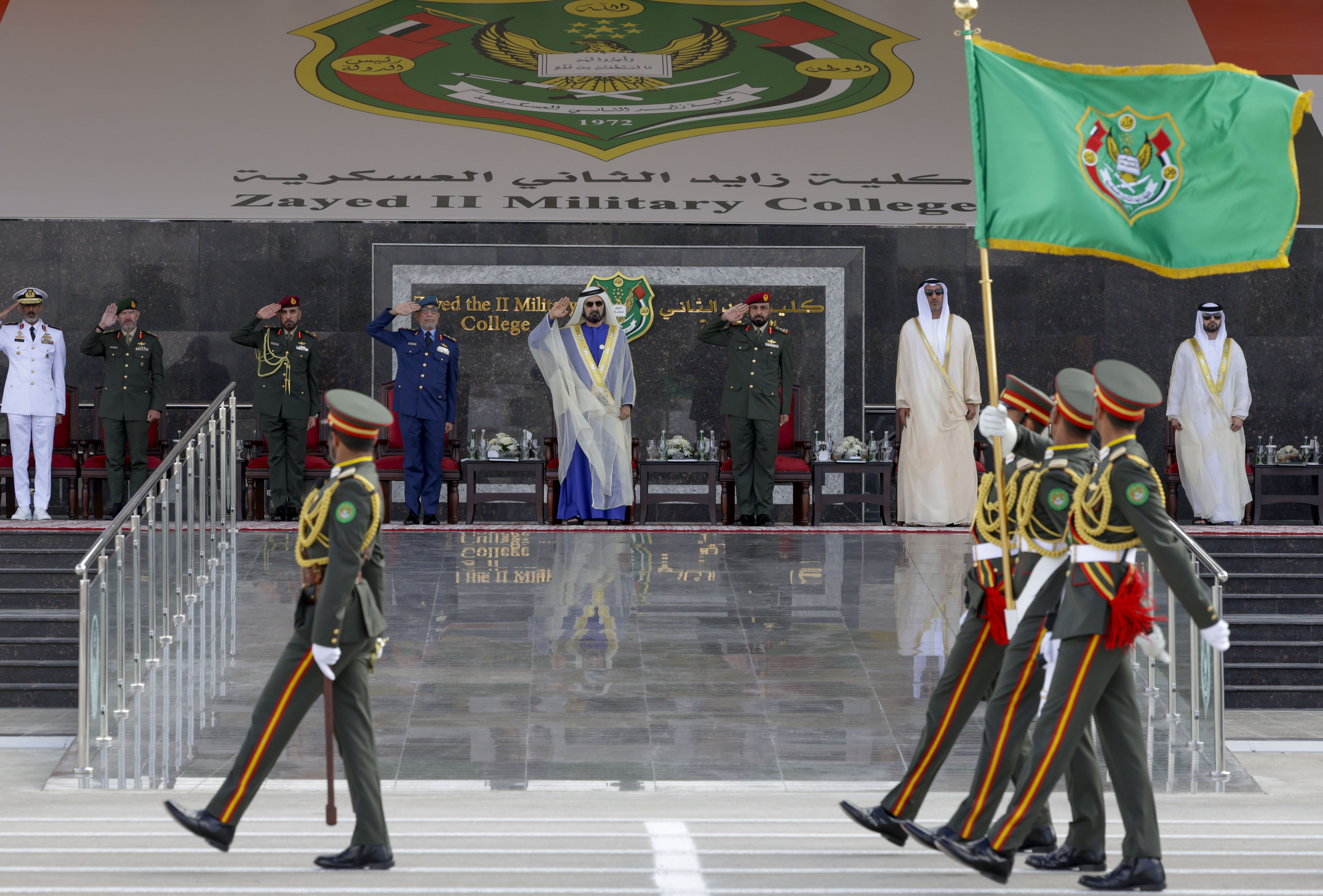 Mohammed bin Rashid attends graduation ceremony of Zayed II Military College