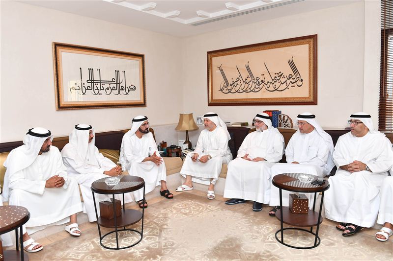Mohammed bin Rashid Offers Condolences on the Death of Mohammed Abdul Khaliq Gargash
