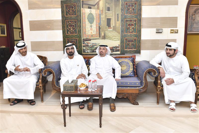 Mohammed bin Rashid offers condolences on the death of Mohammed Sharif Almulla