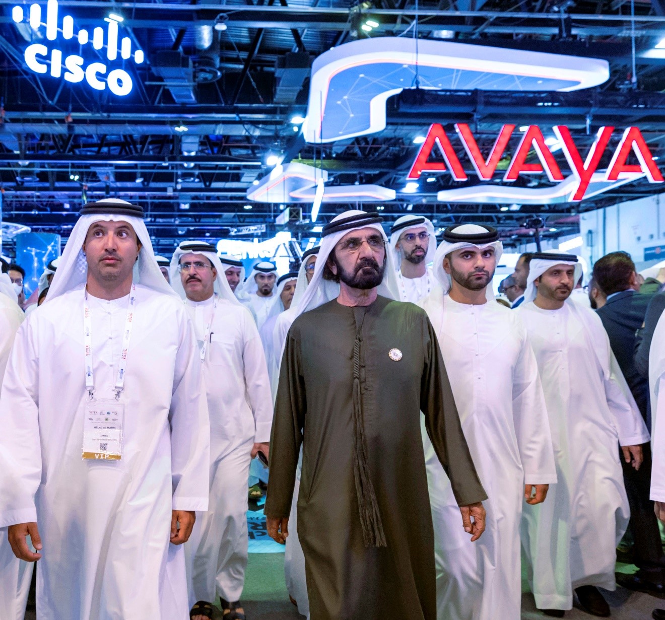 Mohammed bin Rashid tours GITEX Global 2022