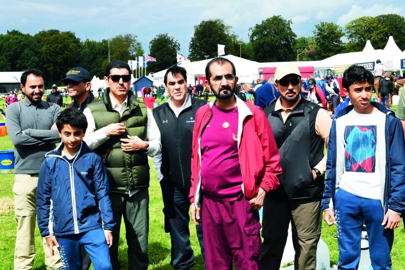 Mohammed bin Rashid attends victories of UAE jockeys at Austin Park Endurance Race