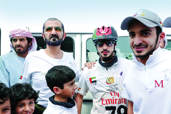 Mohammed bin Rashid witnesses «M7» victory of Dubai Crown Prince Endurance Cup in Seih Al Salam 