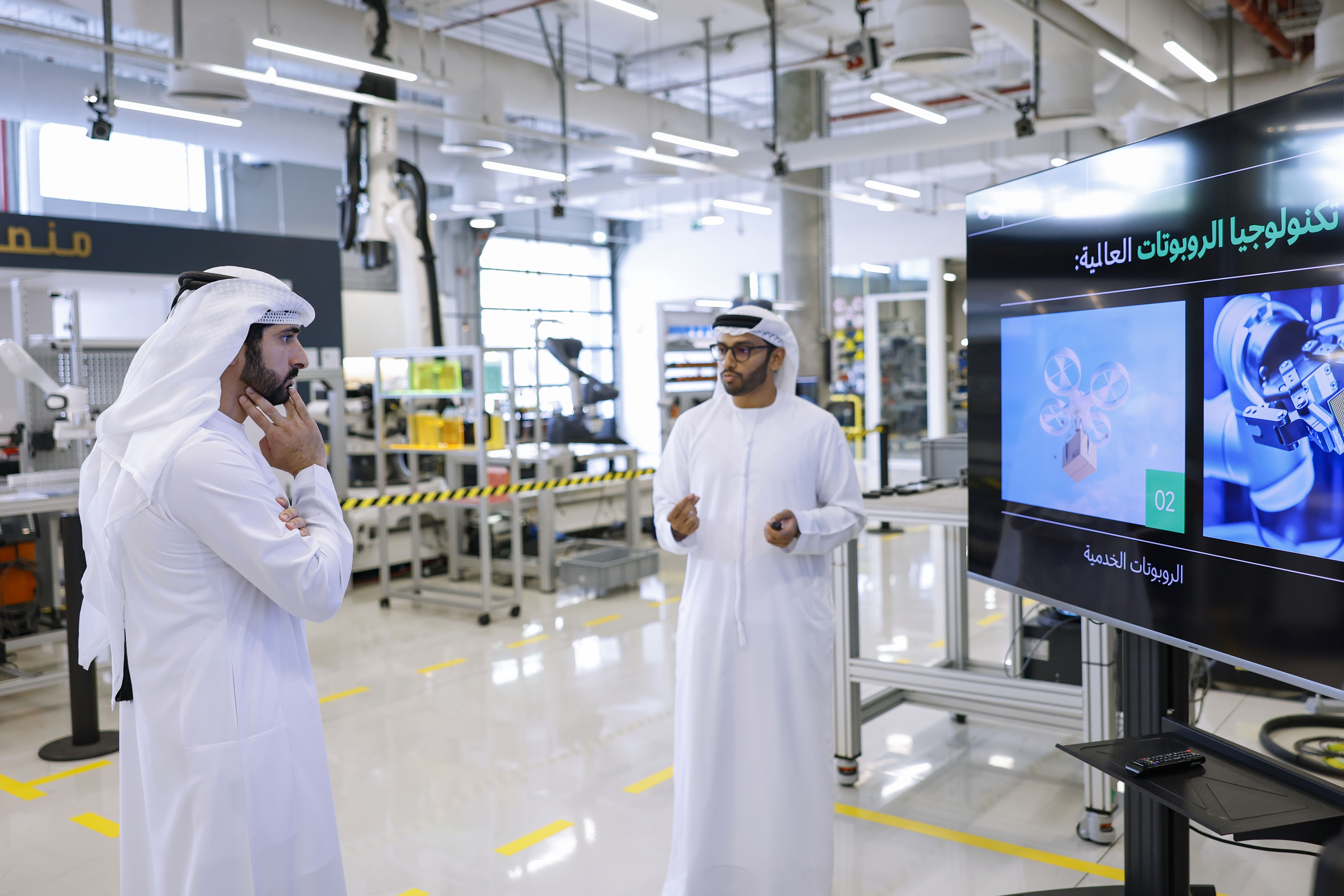 Hamdan bin Mohammed launches Dubai Robotics and Automation Programme