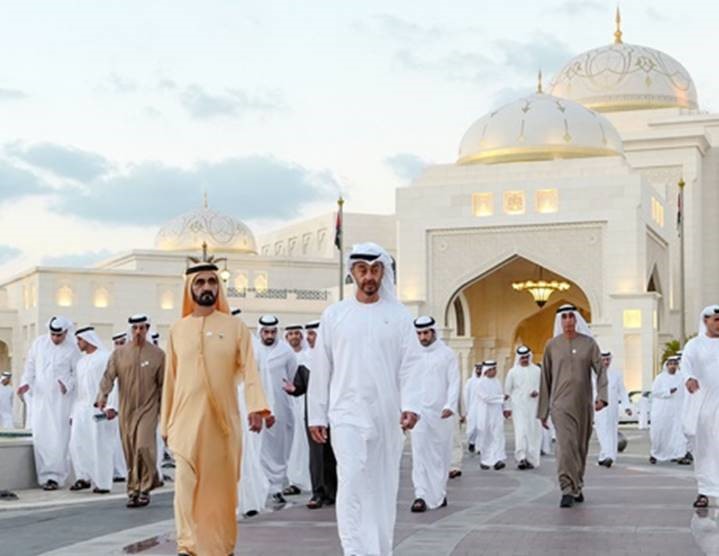 Mohammed bin Rashid and Mohamed bin Zayed inaugurate Qasr Al Watan in Abu Dhabi
