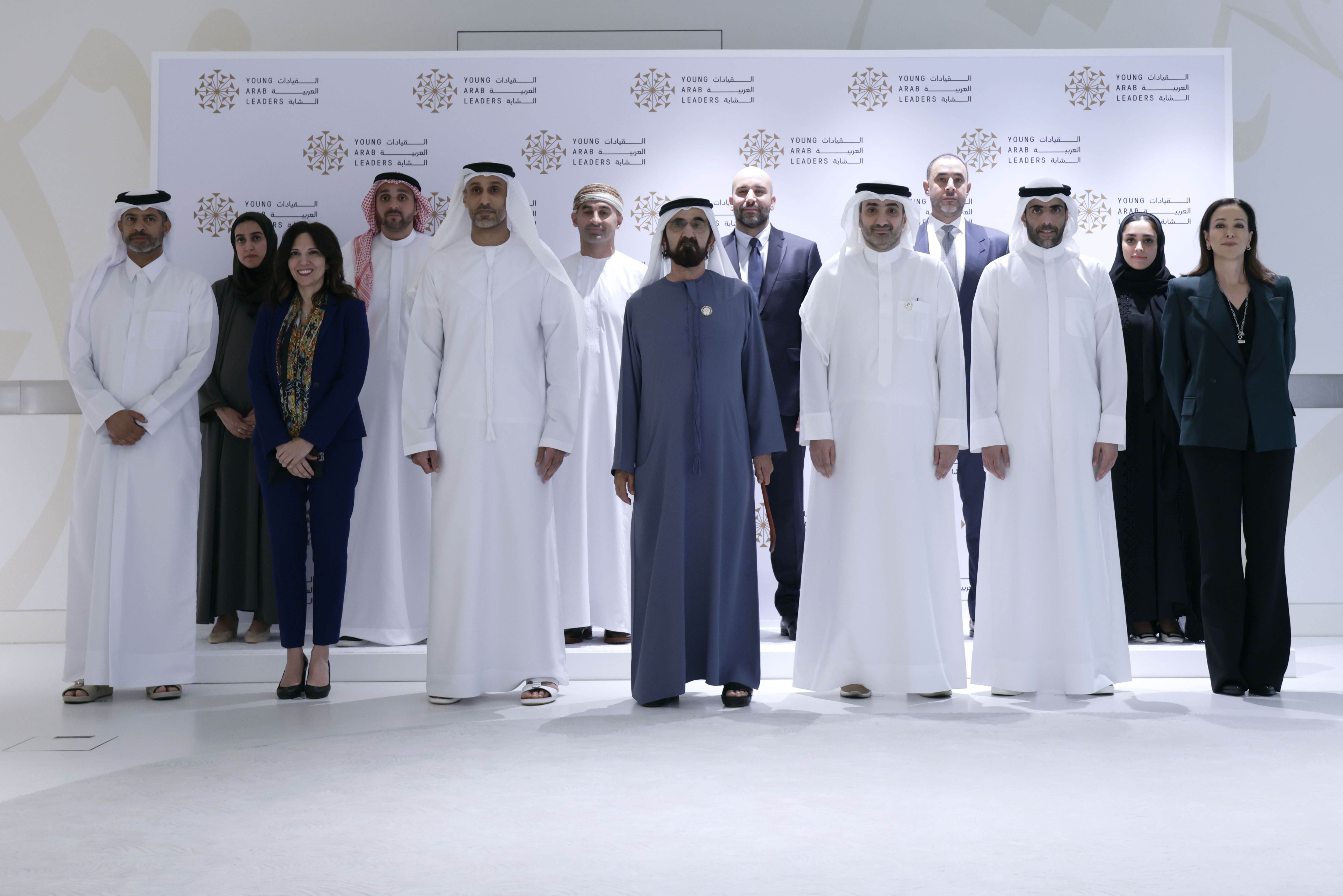 Mohammed bin Rashid meets with members of Board of Young Arab Leaders