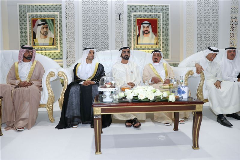 Mohammed bin Rashid, Mohammed bin Zayed and Rulers attend Al Abbar and Al Ghurair weddings