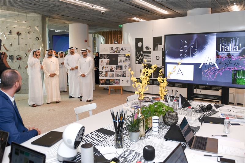 Mohammed bin Rashid opens "Area 2071"