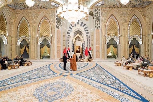 Mohammed bin Rashid, Mohamed bin Zayed, Chinese President attend signing of 13 agreements