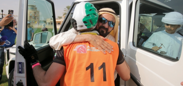 Mohammed bin Rashid attends Al Marmoum Endurance Race in Seeh Al Salam