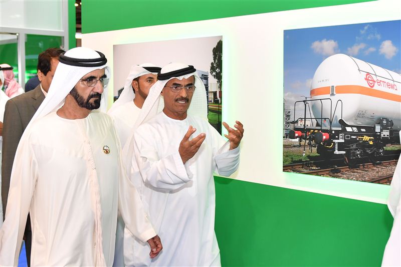 Mohammed bin Rashid visits Rail Exhibition