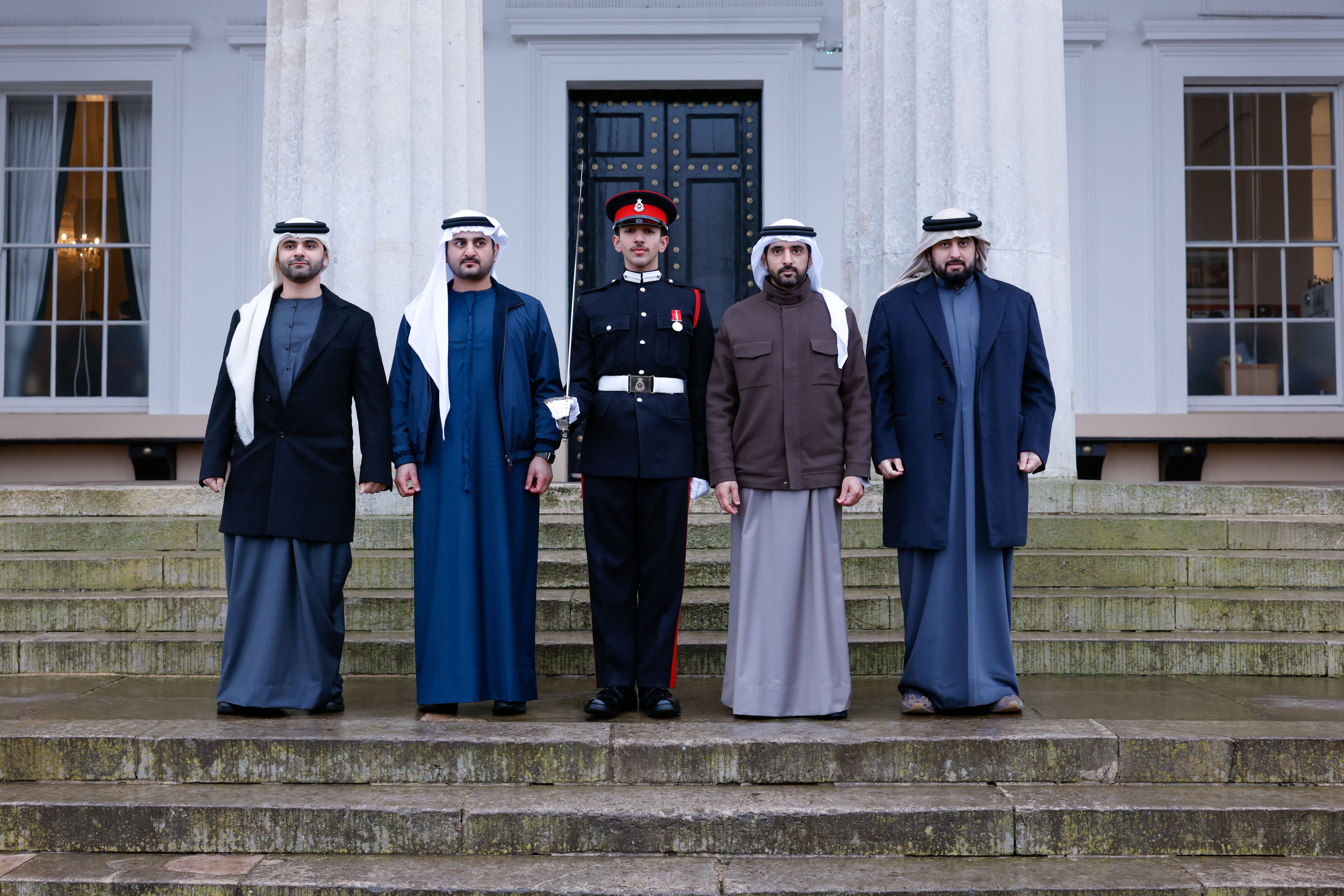 Mohammed bin Rashid bin Mohammed bin Rashid graduates from Royal Military Academy Sandhurst
