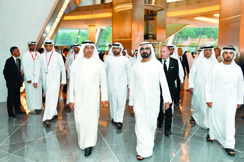 Mohammed bin Rashid tours Opera Dubai