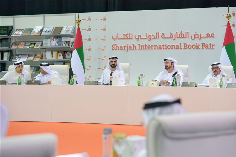 Mohammed bin Rashid chairs Cabinet meeting in Sharjah International Book Fair