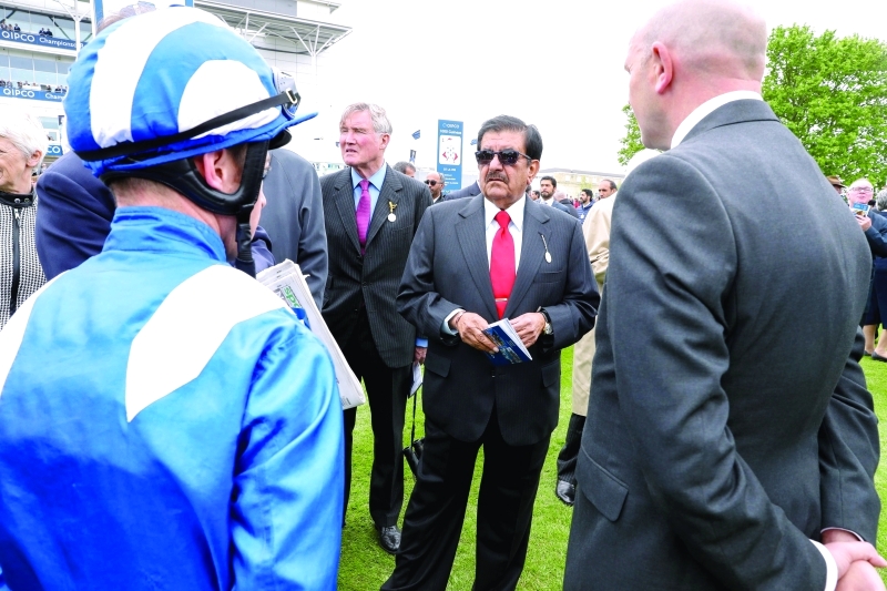 Hamdan bin Rashid attends 1000 English Guineas Classic