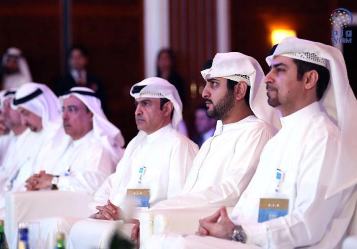 Maktoum bin Mohammed attends the launch of Dubai Investment Forum 