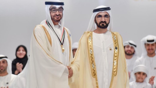 Mohammed bin Rashid and Crown Prince of Abu Dhabi honor 46 “UAE Pioneers” in line with the Year of Giving 2017
