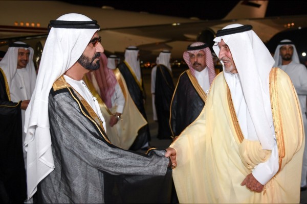 Mohammed bin Rashid arrives in Saudi Arabia to attend quartet meeting in support of Jordan