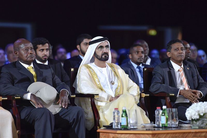 Mohammed bin Rashid attends launch of Global Business Forum, Africa 2017