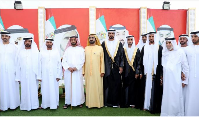 Mohammed bin Rashid attends Al Falasi and Al Shamsi weddings