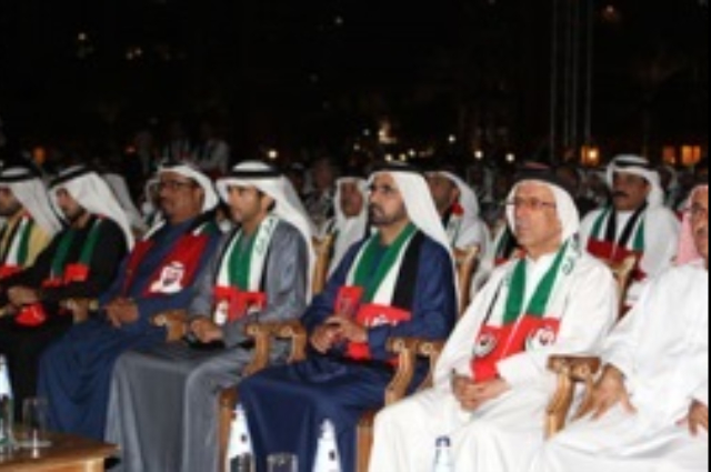 محمد بن راشد يلتقي اربعة من الرؤساء الأفارقة وممثل السلطان قابوس للقمة 