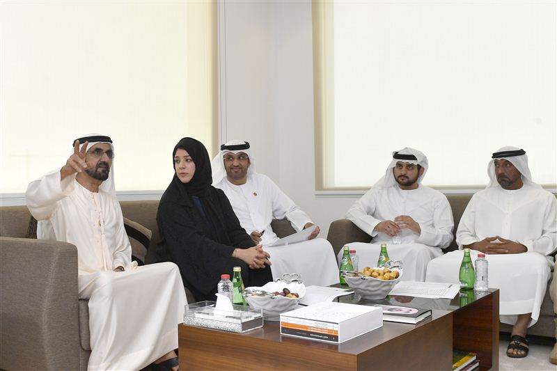 Mohammed bin Rashid visits Expo 2020 Dubai Site