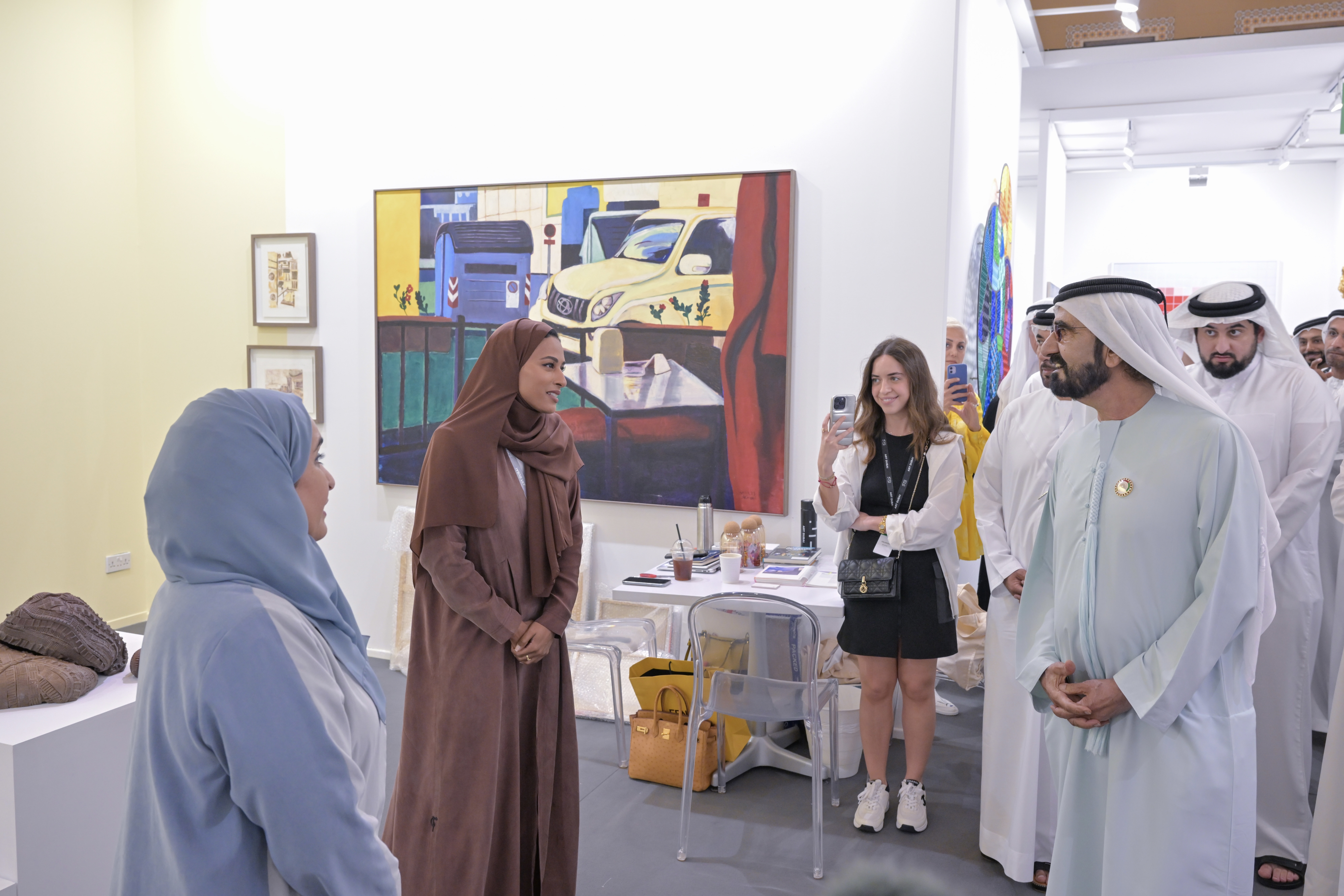 Mohammed bin Rashid visits 16th edition of Art Dubai