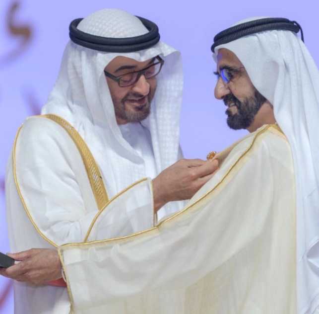 Mohammed bin Rashid receives Order of Mother of the Nation