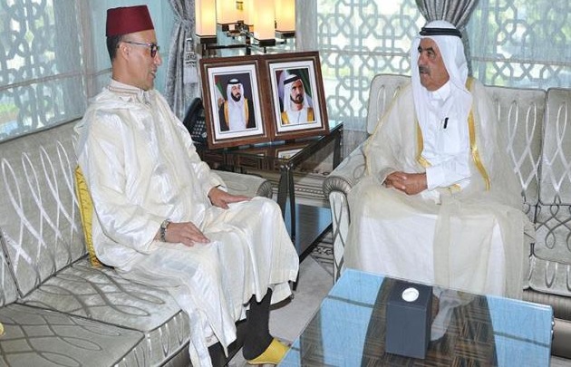 Hamdan bin Rashid receives Morocco's consul 