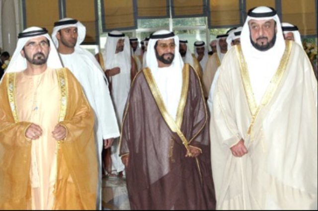 محمد بن راشد يستقبل رئيس مجلس النواب بمملكة البحرين 
