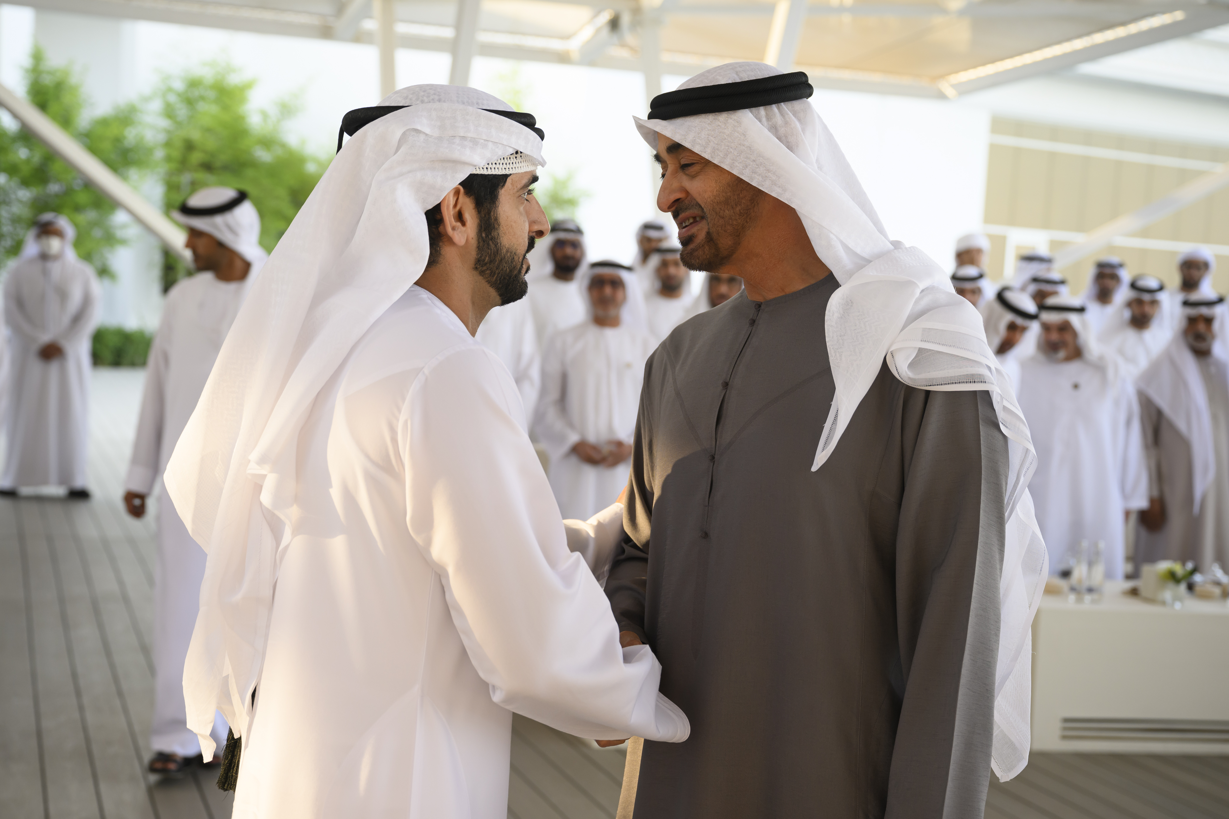 UAE President receives Crown Prince of Dubai