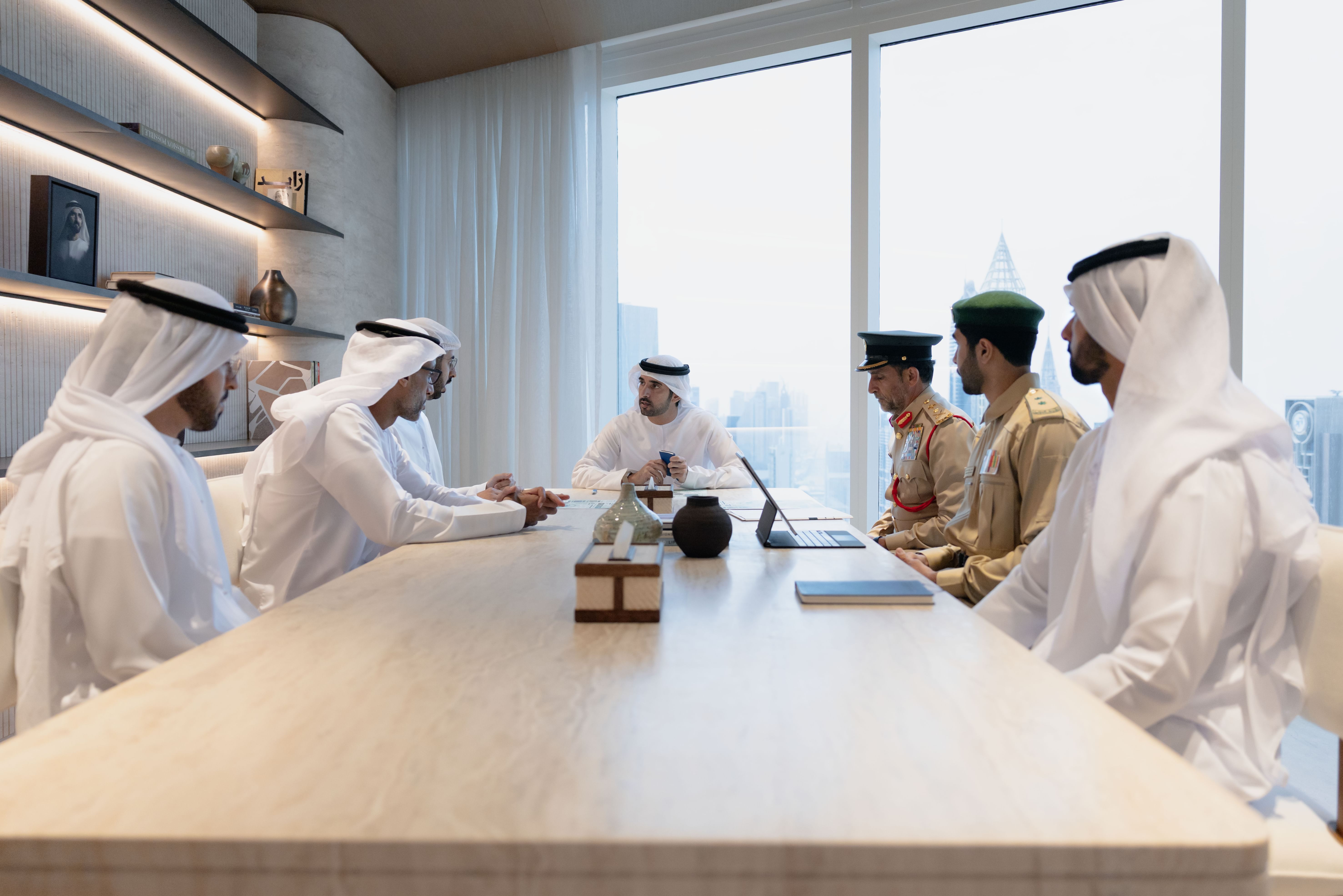Hamdan bin Mohammed directs Dubai Police to further enhance efforts to become world’s leading police force