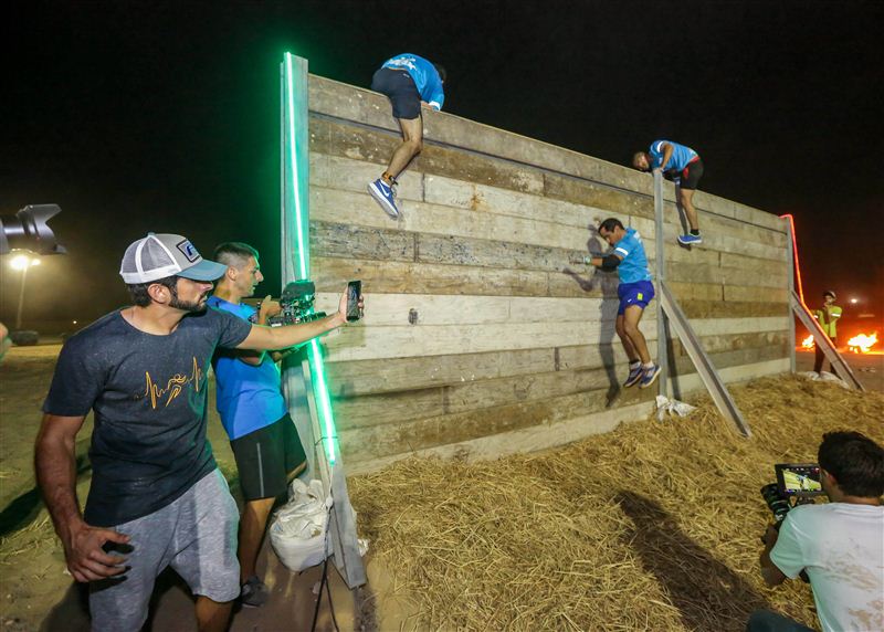 Hamdan bin Mohammed attends NAS Night Challenge at the Nad Al Sheba Sport Tournament
