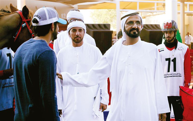 Mohammed bin Rashid attends National Day Endurance Cup Race at Wathba