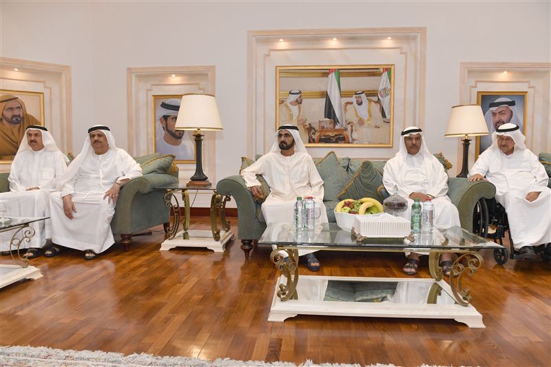Mohammad bin Rashid offers condolences on death of Shaikha bint Abdullah bin Kalban