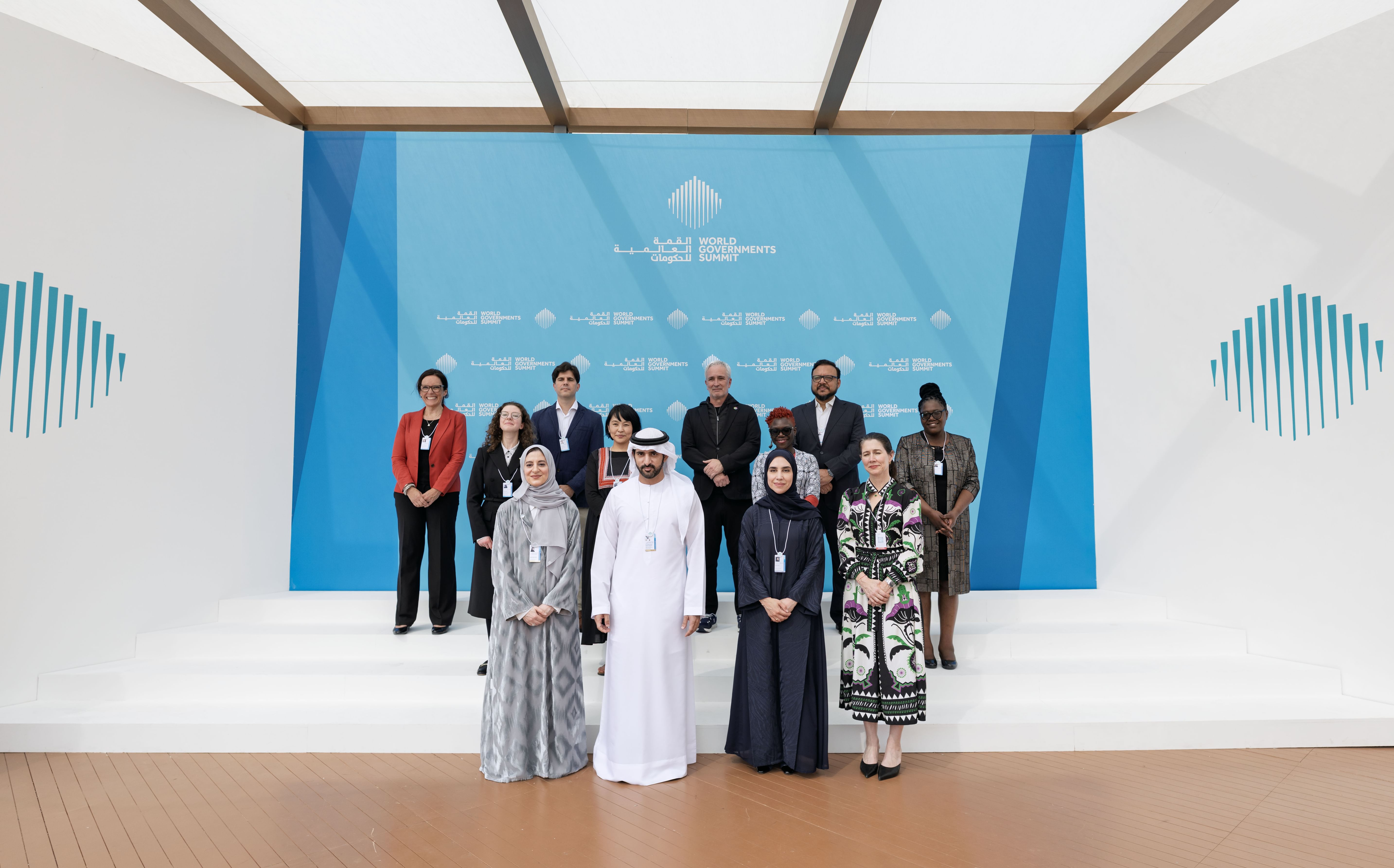 استضافتهم القمة العالمية للحكومات 2026.. حمدان بن محمد يلتقي رواد قائمة "إيدج 50"
