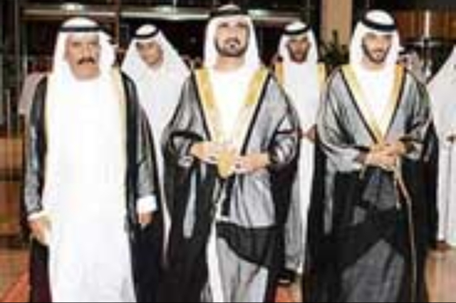 خليفة ومحمد بن راشد في مقدمة مستقبلي الرئيس المصري  