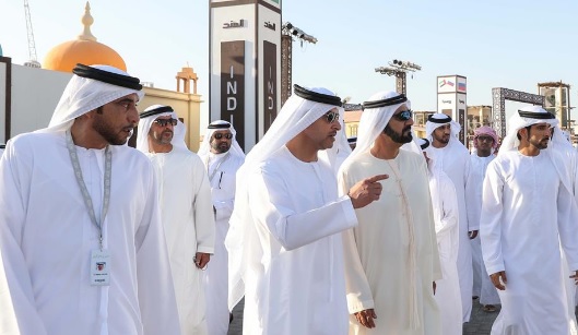 Mohammed bin Rashid visits Sheikh Zayed Heritage Festival Site