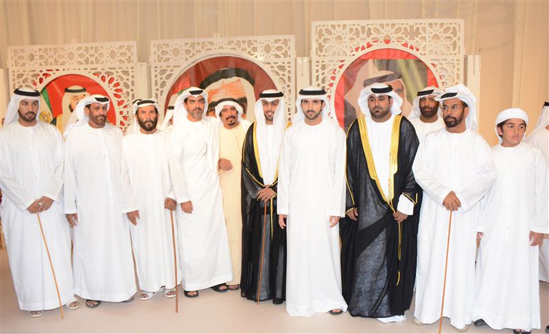 Hamdan bin Mohammed attends Al Khili family wedding